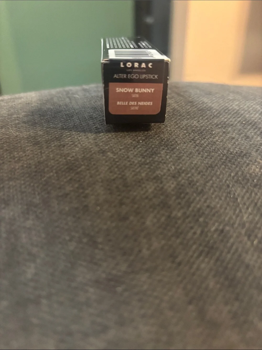 Lorac Alter Ego Lipstick in Snow Bunny Satin color - new in box